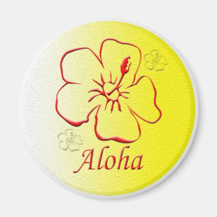 Aloha Button copy Magneet