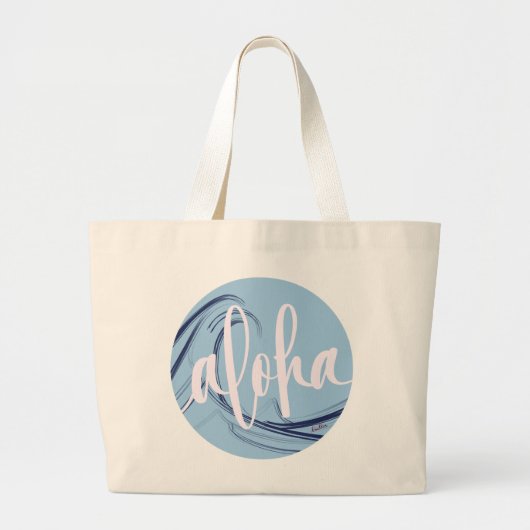 Aloha-Canvas tas met thema Kai Ocean (Voorkant)