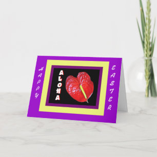 Aloha carte de Pâques