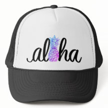 Aloha casquette de camionneur d'ananas