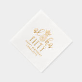 Aloha Cinquante 50e anniversaire Floral Nom person (Droite)