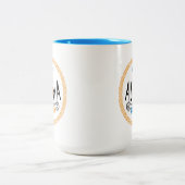 Aloha Conception ananas - Mug à deux tons (Centre)