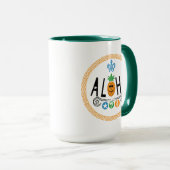 Aloha Conception ananas - Mug Combo (Devant droit)