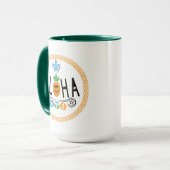 Aloha Conception ananas - Mug Combo (Devant gauche)