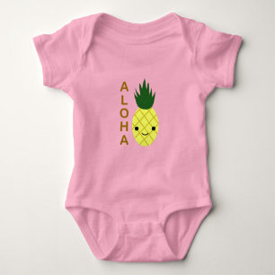 Aloha Cute Kawaii Pineapple Romper