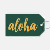 Aloha Dank Je Cadeaulabel (Voorkant (Horizontaal))