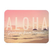 Aloha de Hawaii Magnet (Horizontal)