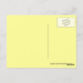 Aloha de Hawaii plumeria fleur simple carte postal (Dos)