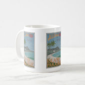 ALOHA de la tasse WAIKIKI.. (Devant gauche)