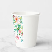 Aloha Derty Tropical Luau Birthday Paper Cups Papieren Bekers (Links)