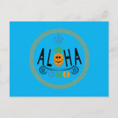 Aloha Design ananas - Carte postale standard (Devant)