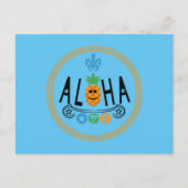 Aloha Design ananas - Carte postale standard (Devant)