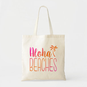 Aloha échoue le sac fourre-tout rose et orange à  