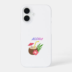 Aloha – Eiland Vibe & Positieve Energie iPhone 16 Hoesje