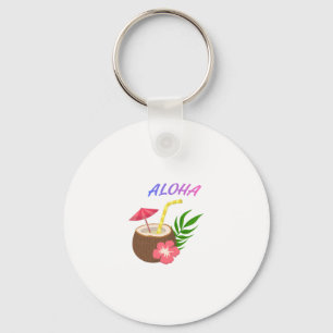 Aloha – Eiland Vibe & Positieve Energie Sleutelhanger
