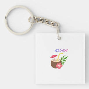 Aloha – Eiland Vibe & Positieve Energie Sleutelhanger