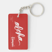 Aloha en Rozen Sleutelhanger (achterkant)