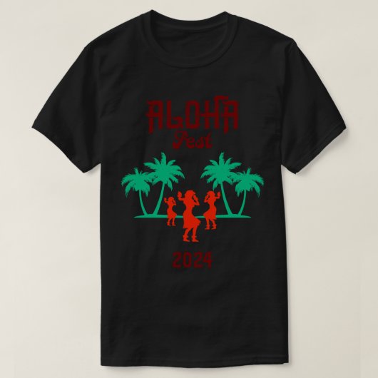 Aloha Fest 2024 TShirt 1 (Design devant)