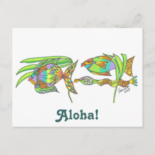 Aloha Fish Briefkaart