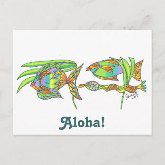 Aloha Fish Briefkaart