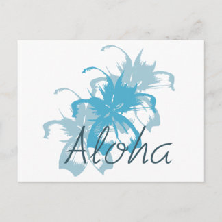 Aloha Floral Briefkaart