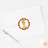 Aloha Friends ~ Hawaii ~ Stickers Fille Hawaiienne (Enveloppe)