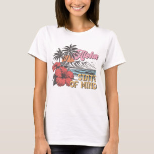 Aloha gemoedstoestand  t-shirt