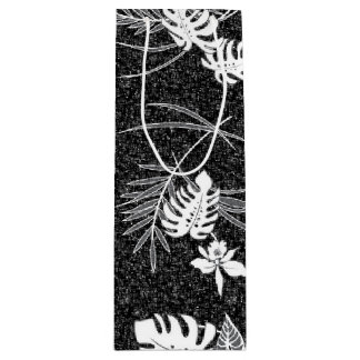  Aloha Gift Bag | Lau Barkcloth Black Wijn Cadeautas