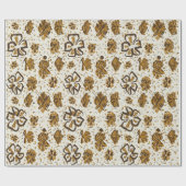  Aloha Gift Wrap | Hibiscus Cadeaupapier (Vlak)