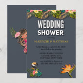 Aloha Glitter Wedding Shower Kaart (Voorkant / Achterkant)