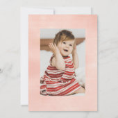 Aloha Gold Ananas Invitation premier anniversaire (Dos)