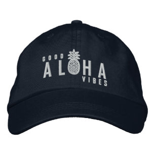 Aloha Good Vibes Geborduurde Pet