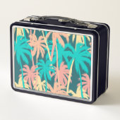 Aloha Groet met Teenslippers Lunchbox (Achterkant)