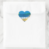 Aloha Hanauma Bay Hawaii Hart Sticker (Tas)