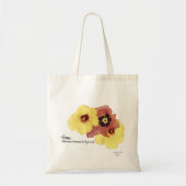 Aloha Hau Hibiscus Watercolor Tote Bag (Voorkant)