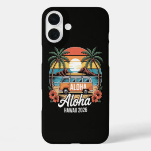 Aloha Hawaï 2026 iPhone 16 Plus Hoesje