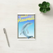 Aloha! Hawaï! Dolfijn reizen poster Post-it® Notes (Kantoor)