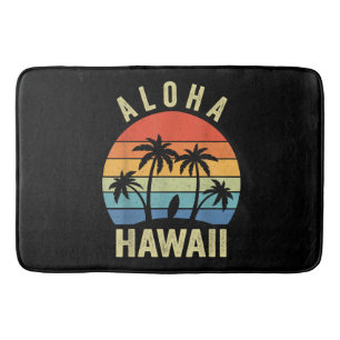 Aloha Hawaï Hawaïaans Eiland Shirt Palm Beach Surf Badmat