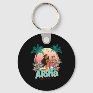 Aloha Hawaï Hawaiaans Paradijs Eiland Strand Vakan Sleutelhanger