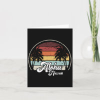 Aloha Hawaï Palmen Cool Casual Zomer Strand Vakant