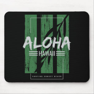 Aloha Hawaï Surfen Sunset Beach Muismat