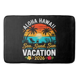Aloha Hawaï Zee Zand Zon 2026 Badmat