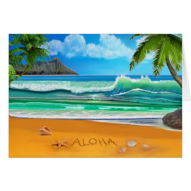 Aloha Hawaii (Voorkant Horizontaal)