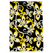 ALOHA HAWAII (BLACK/GEEL) MEDIUM CADEAUZAKJE (Voorkant)
