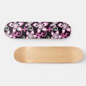 ALOHA HAWAII (BLACK/PINK) SKATEBOARD (Horizontaal)