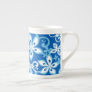 ALOHA HAWAII (BLEU x 2) BONE CHINA MUG