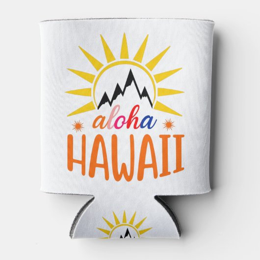 Aloha Hawaii Blikjeskoeler (Voorkant)