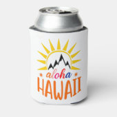 Aloha Hawaii Blikjeskoeler (Blikje Achterkant)