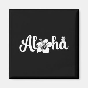 Aloha hawaii bloem tropische hawaiiaanse eiland ki magneet