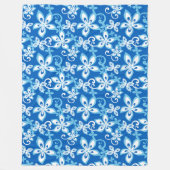 ALOHA HAWAII (BLUES) Couverture en polaire (Devant)